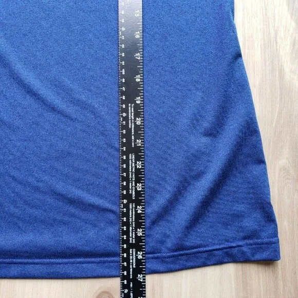 Adidas Climalite Racerback Tank Top Blue Womens Large - Picture 10 of 11